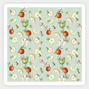 Apple Lovers Pattern Sticker